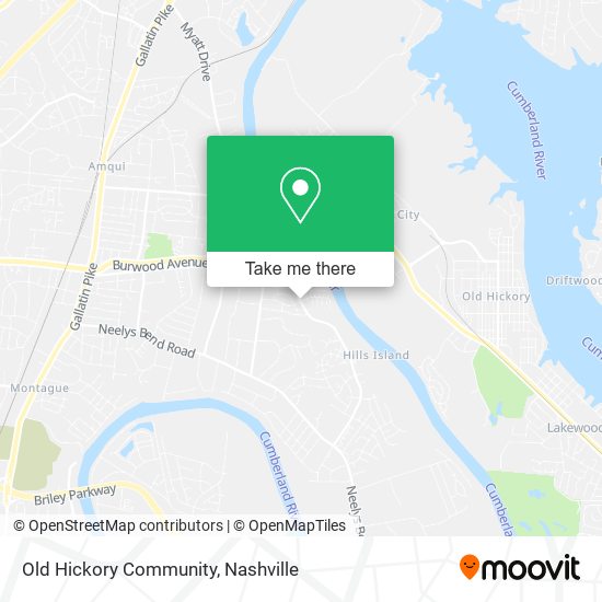 Old Hickory Community map