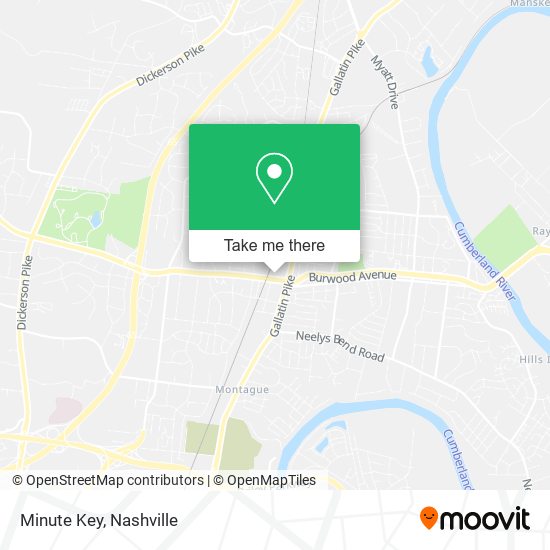 Mapa de Minute Key