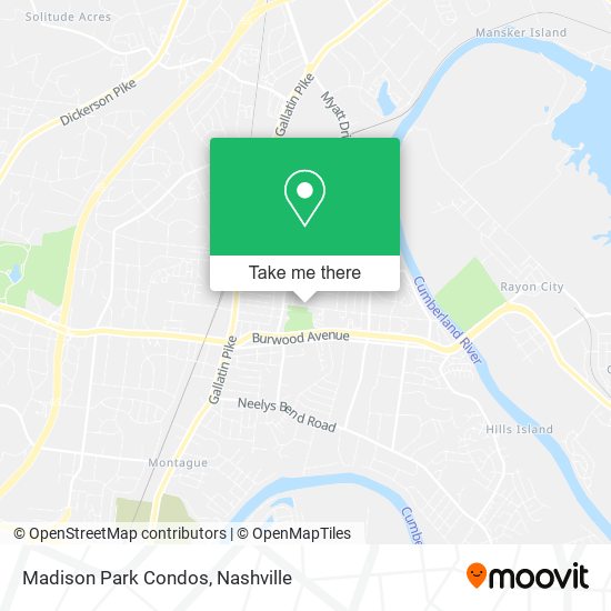 Madison Park Condos map
