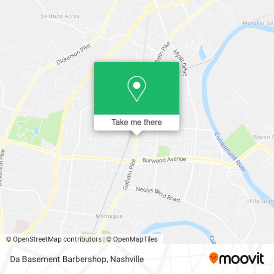 Mapa de Da Basement Barbershop