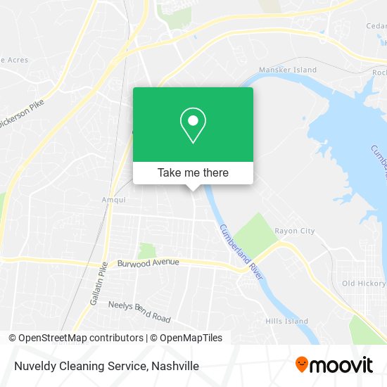 Nuveldy Cleaning Service map