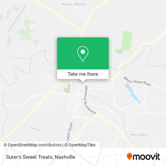 Suter's Sweet Treats map