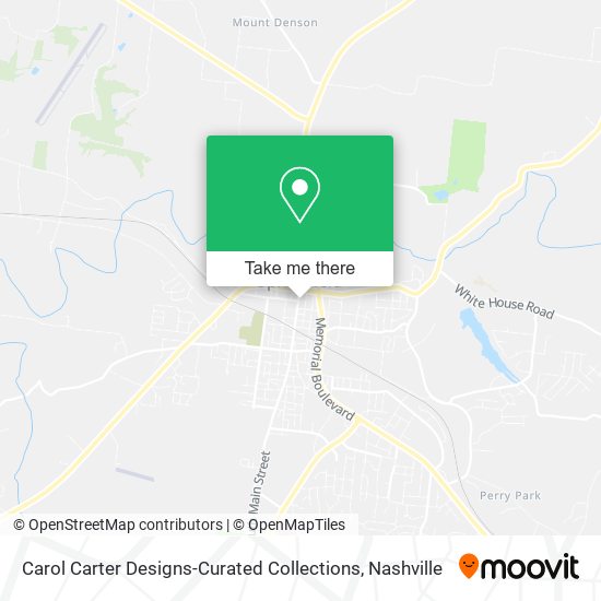 Carol Carter Designs-Curated Collections map