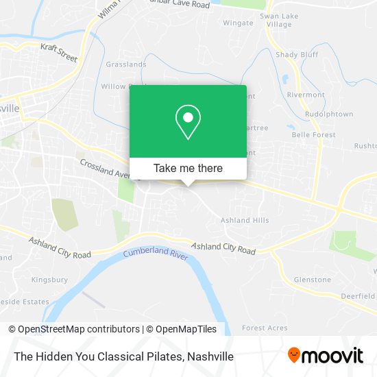The Hidden You Classical Pilates map
