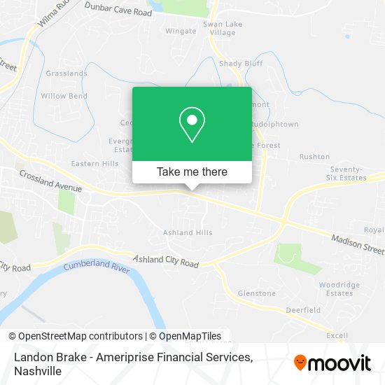 Mapa de Landon Brake - Ameriprise Financial Services