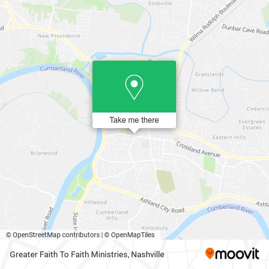 Greater Faith To Faith Ministries map