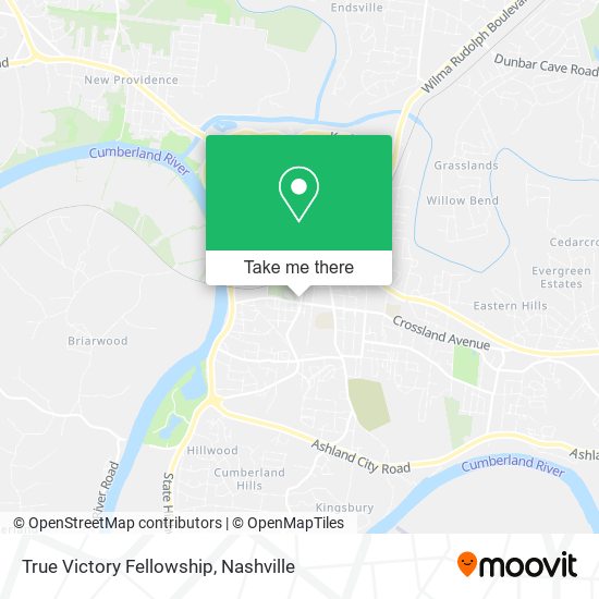 True Victory Fellowship map