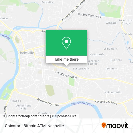 Coinstar - Bitcoin ATM map