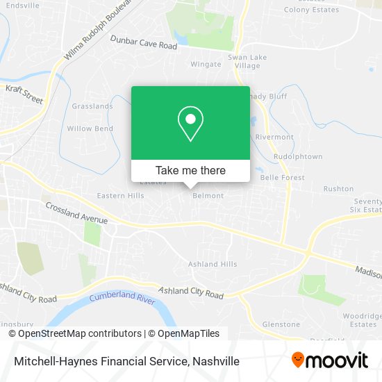 Mitchell-Haynes Financial Service map