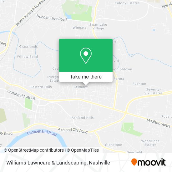 Williams Lawncare & Landscaping map