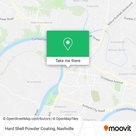 Hard Shell Powder Coating map