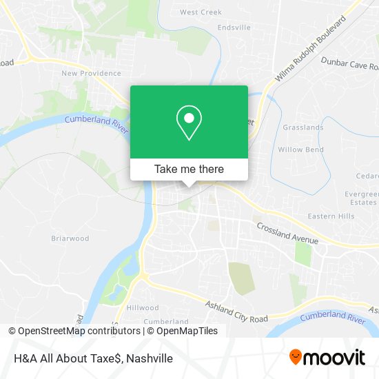 Mapa de H&A All About Taxe$