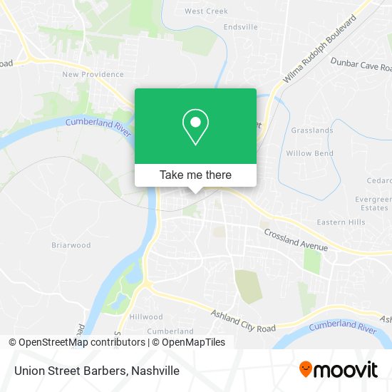 Mapa de Union Street Barbers