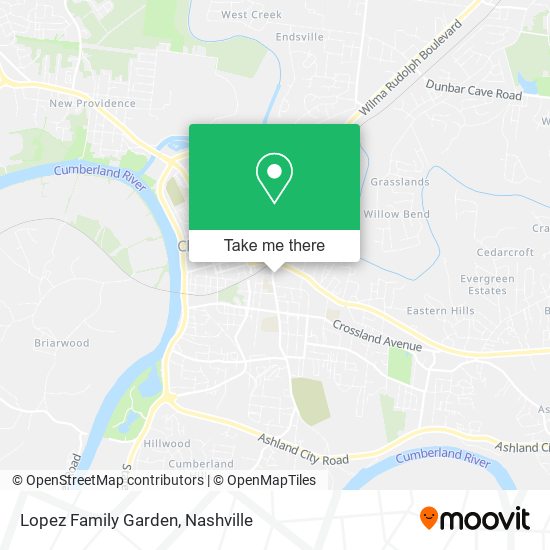 Lopez Family Garden map