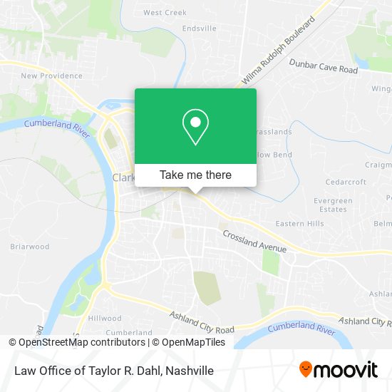 Law Office of Taylor R. Dahl map