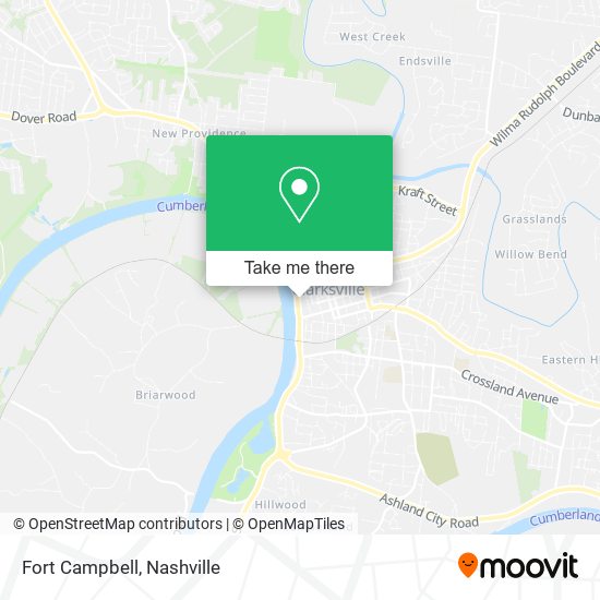 Fort Campbell map