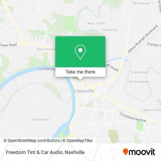 Freedom Tint & Car Audio map