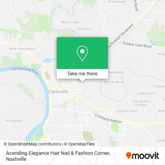 Acending Elegance Hair Nail & Fashion Corner map