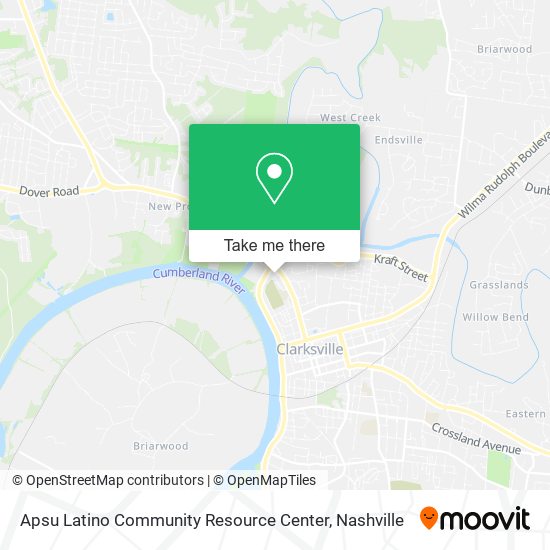 Mapa de Apsu Latino Community Resource Center