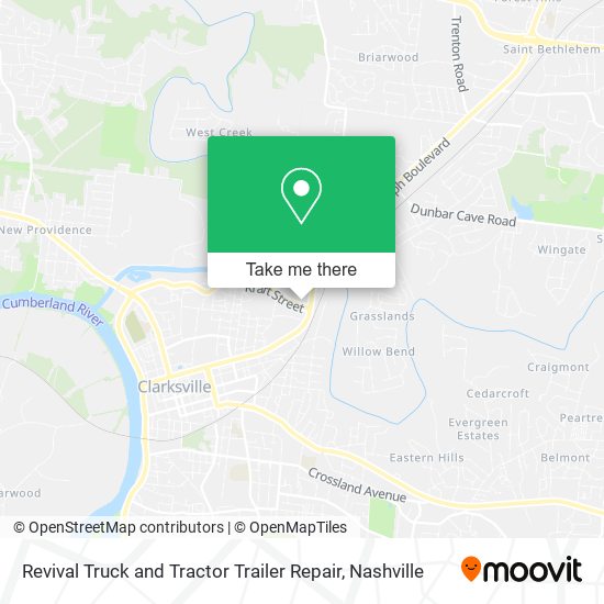 Revival Truck and Tractor Trailer Repair map
