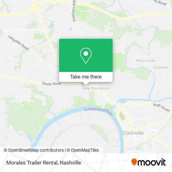 Mapa de Morales Trailer Rental