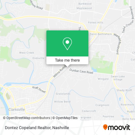 Dontez Copeland Realtor map