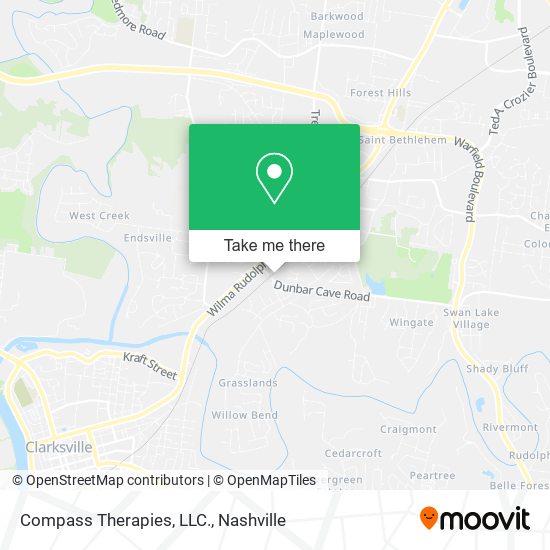 Mapa de Compass Therapies, LLC.