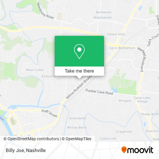 Mapa de Billy Joe
