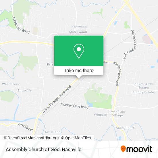Assembly Church of God map