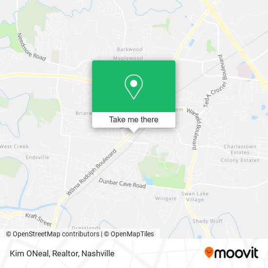 Kim ONeal, Realtor map