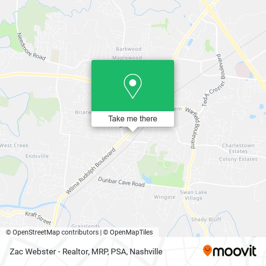Mapa de Zac Webster - Realtor, MRP, PSA