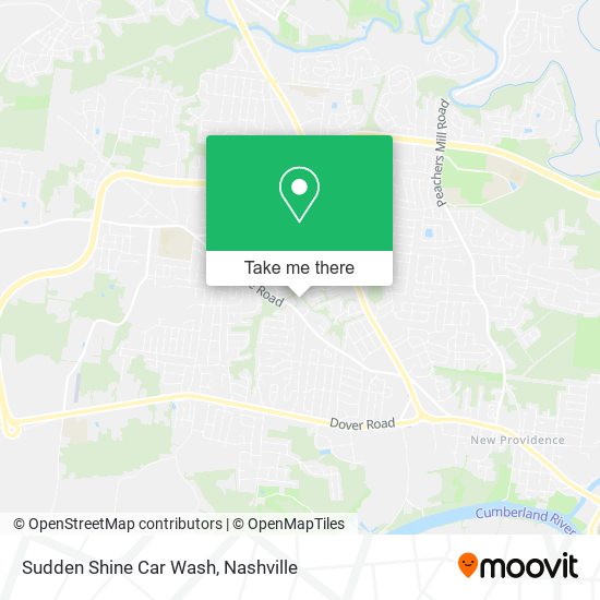 Mapa de Sudden Shine Car Wash
