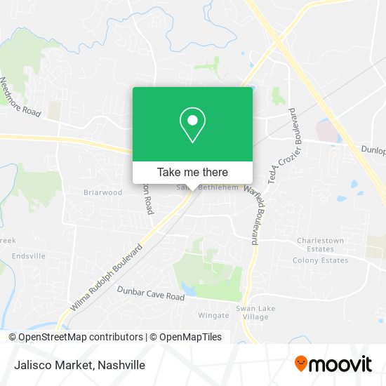 Mapa de Jalisco Market