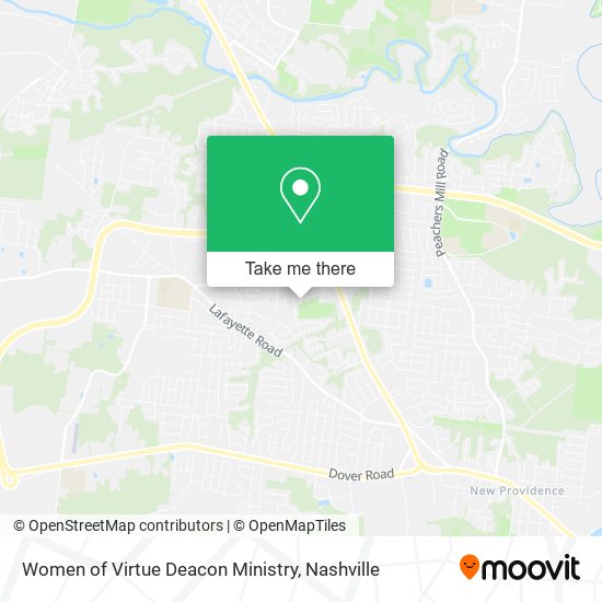 Women of Virtue Deacon Ministry map