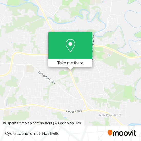 Mapa de Cycle Laundromat