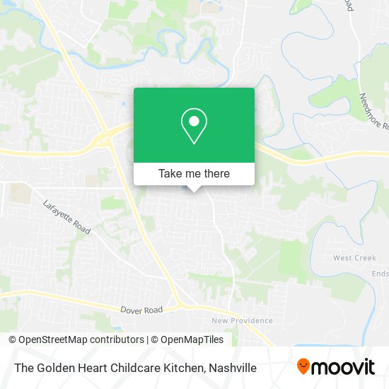 Mapa de The Golden Heart Childcare Kitchen