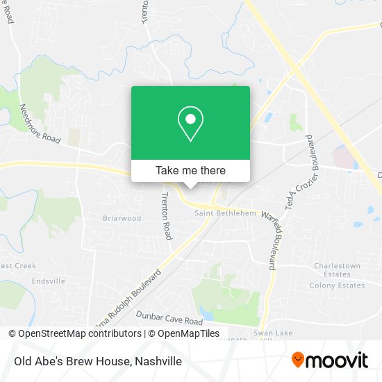 Old Abe's Brew House map