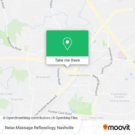 Relax Massage Reflexology map