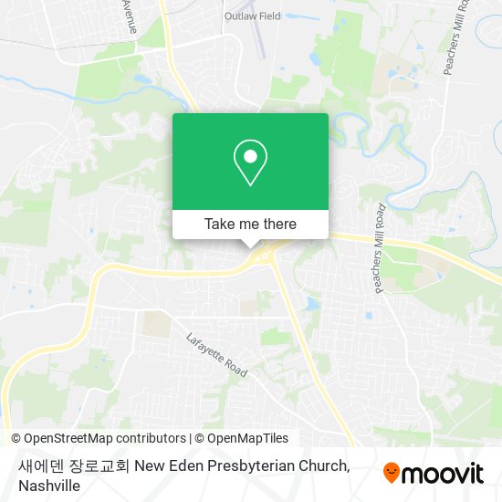 새에덴 장로교회 New Eden Presbyterian Church map