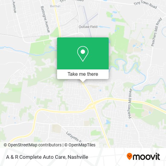 A & R Complete Auto Care map