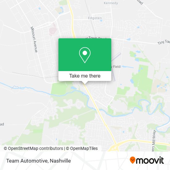 Mapa de Team Automotive