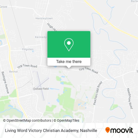 Living Word Victory Christian Academy map