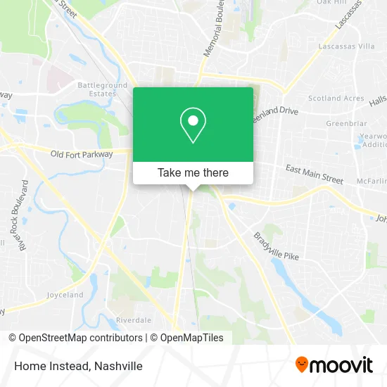 Home Instead map