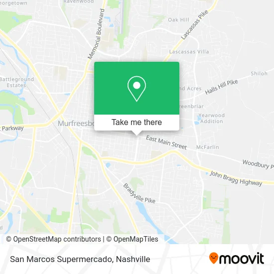 San Marcos Supermercado map