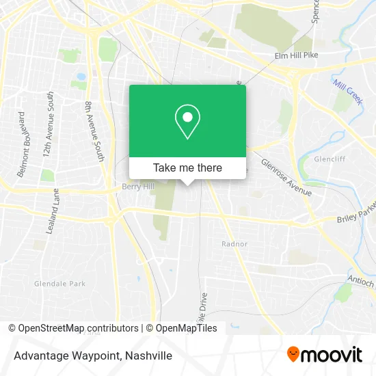 Advantage Waypoint map