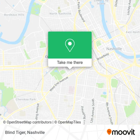 Blind Tiger map