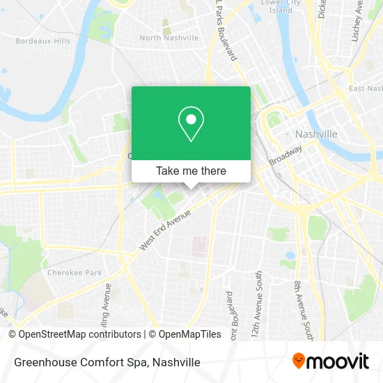 Greenhouse Comfort Spa map