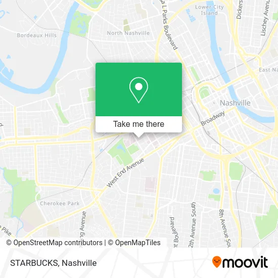 STARBUCKS map