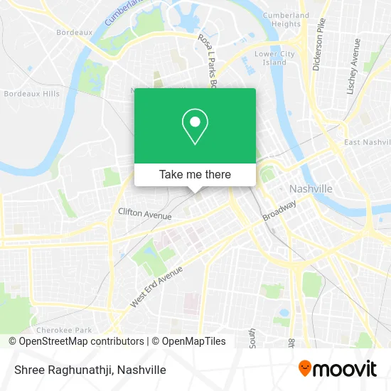 Shree Raghunathji map