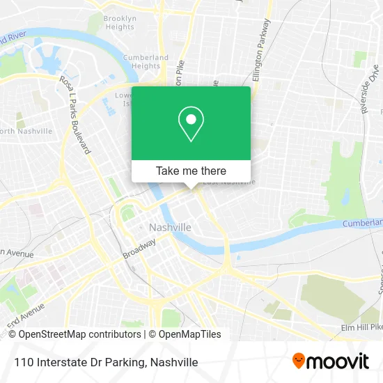 110 Interstate Dr Parking map